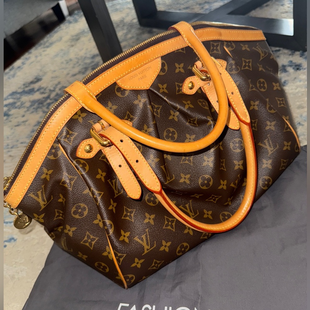 Louis Vuitton Monogram Tivoli GM Satchel Shoulder Bag